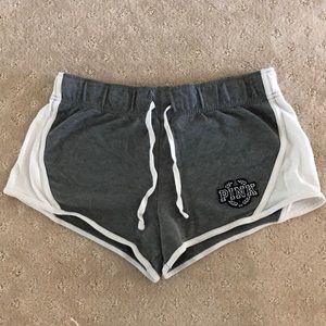 PINK Grey Varsity Short